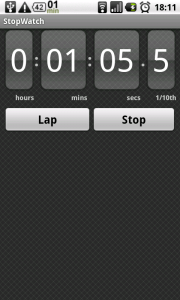 Screenshot di StopWatch