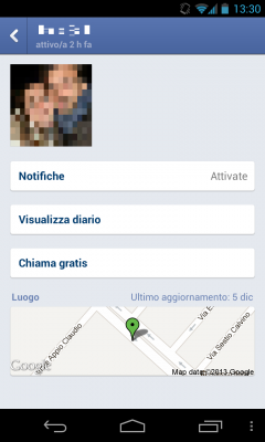 facebook messenger chiamate