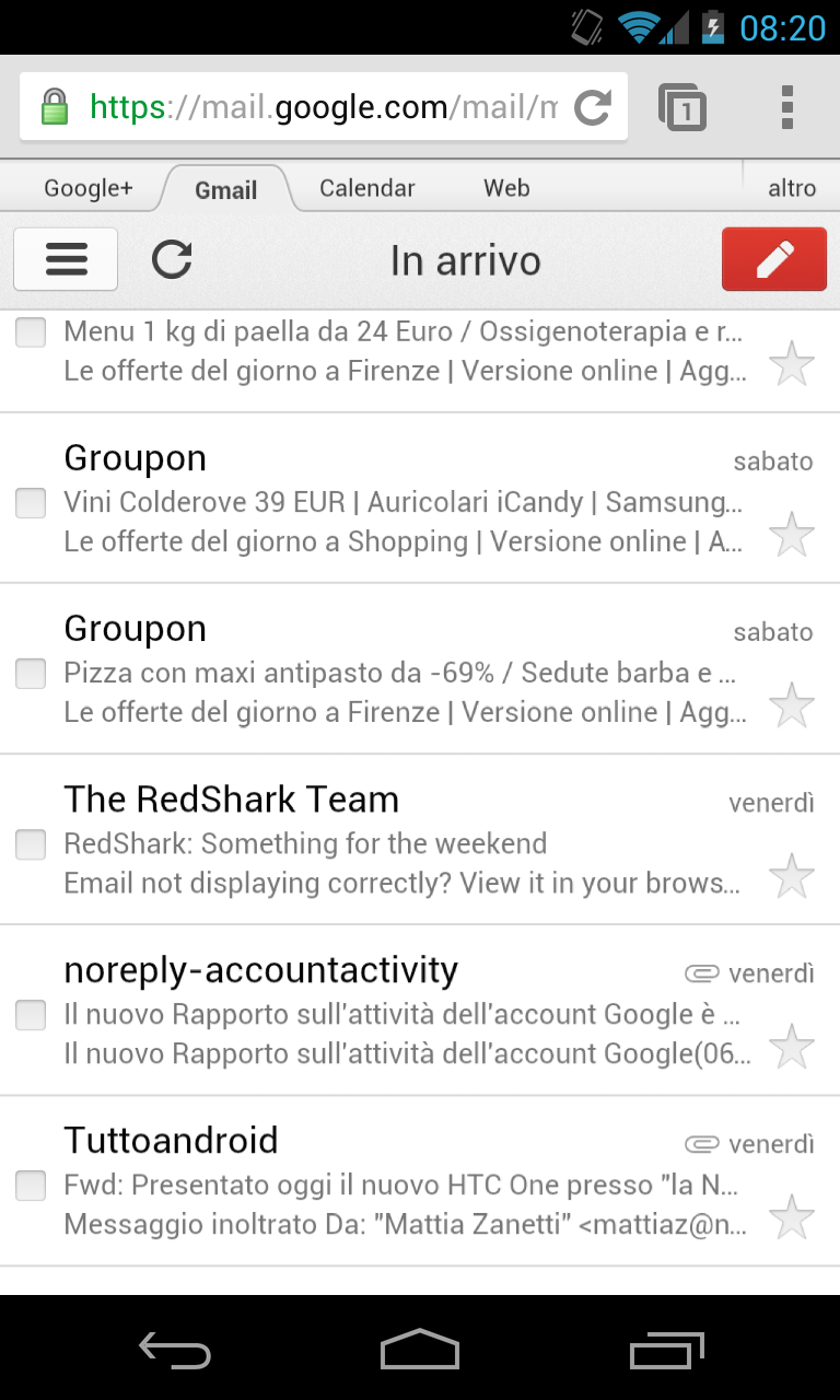 gmail android mobile