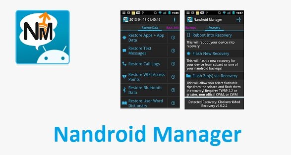 Nandroid Manager sbarca sul Play Store: un'app immancabile su dispositivi con Root