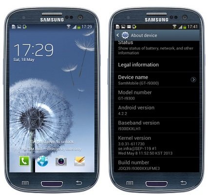 Galaxy S3 Android 4.2.2