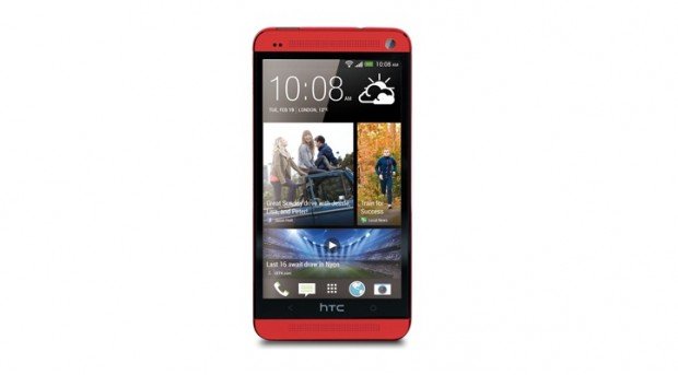 HTC-One-Red