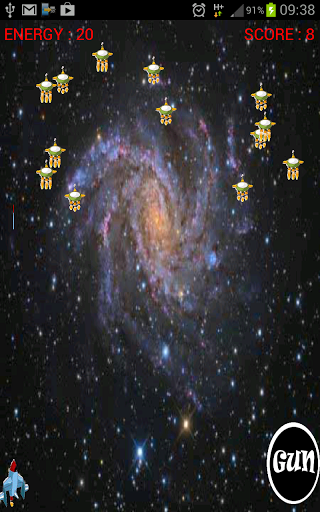 Galaxy attack