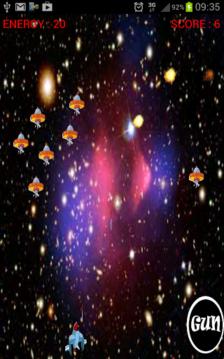 Galaxy attack