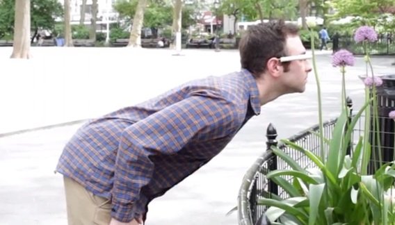 google glass parodia