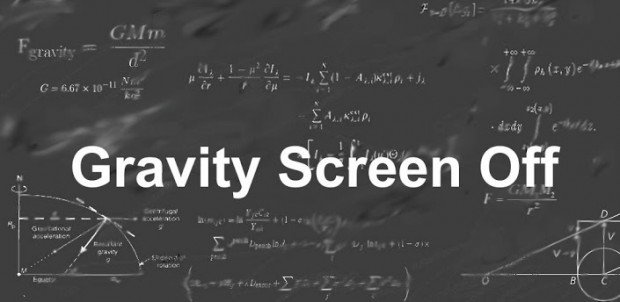 gravity screen off