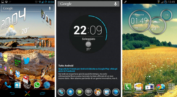 personalizzazione home android 2