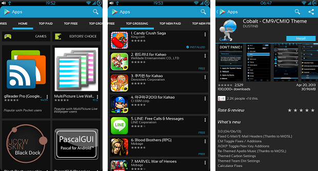 play store 4.1.6 nero