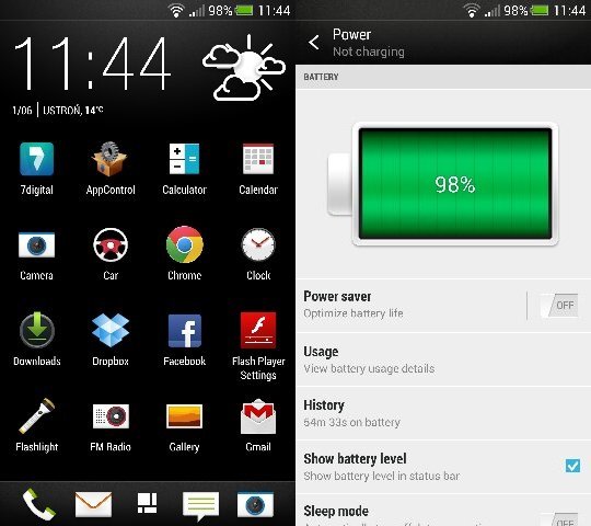 Android 4.2.2 HTC One