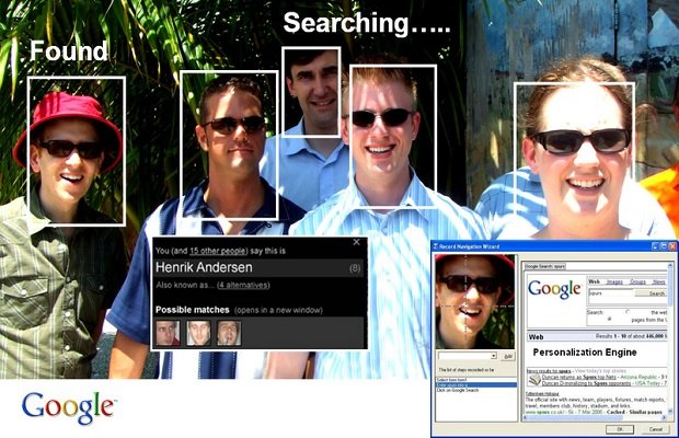Google Glass Riconoscimento Facciale