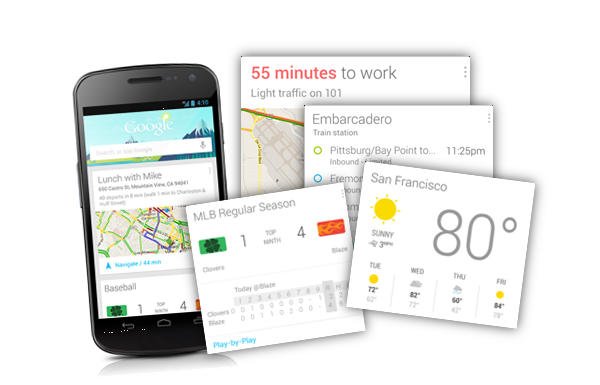 Google Now Schede