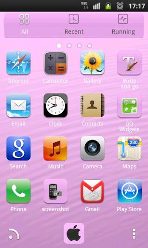  iPhone 5 Go Launcher EX