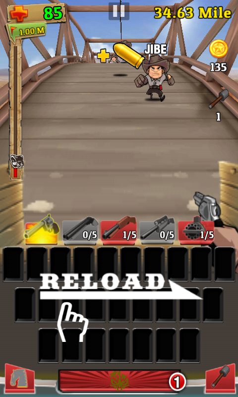 Wagon Shootout per Android