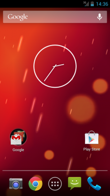 s4 google play edition home