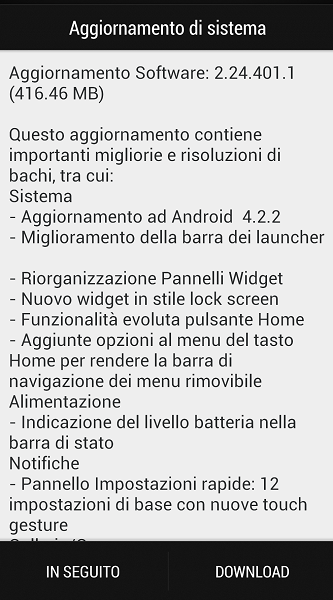 Android 4.2.2 HTC One