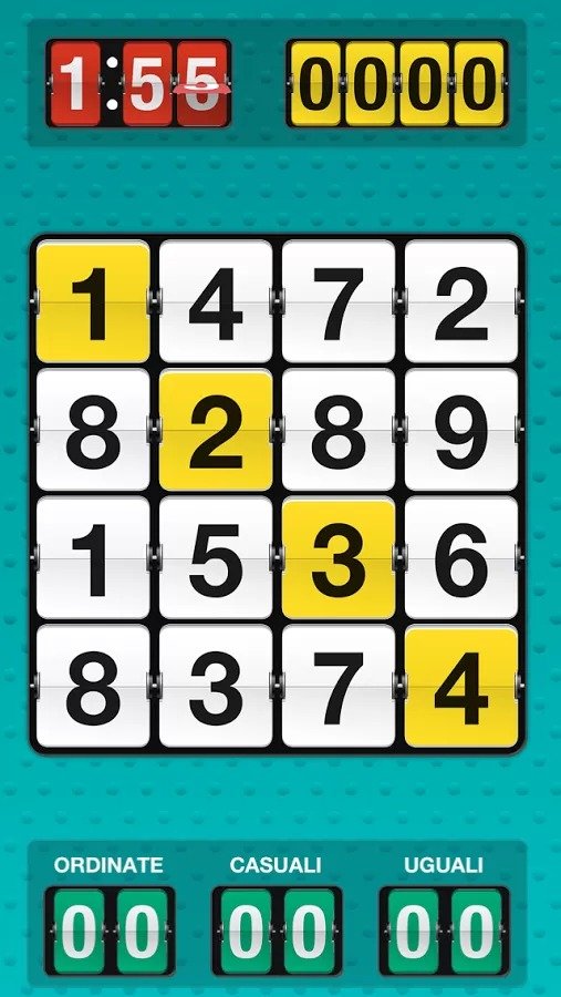 Numbers LaSettimanaEnigmistica