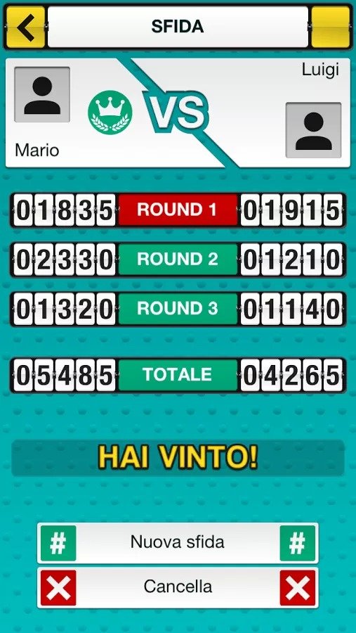 Numbers LaSettimanaEnigmistica