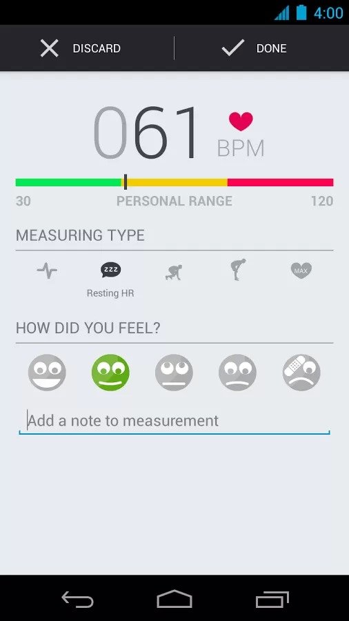 Runtastic Heart Rate