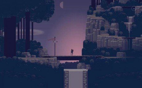 Una fase di gioco di Sword & Sworcery