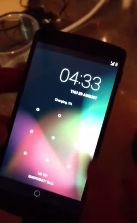 Nexus 5 29 agosto