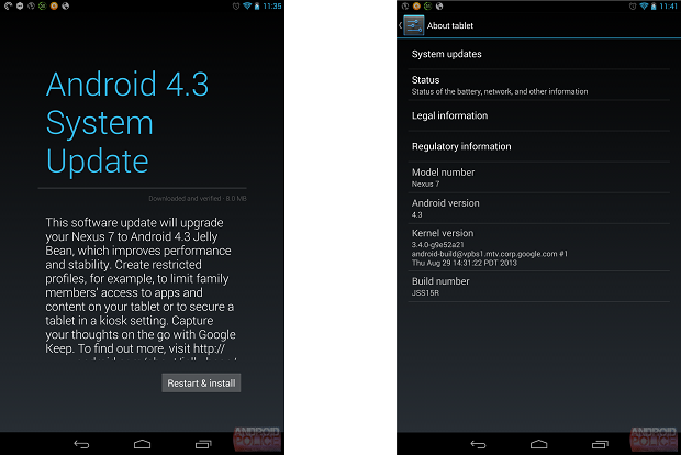 Nexus 7 2013 JSS15R
