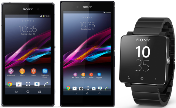 Sony Xperia Z1, Ultra e Smartwatch 2 Prezzo Italia