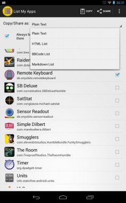 List My Apps (1)