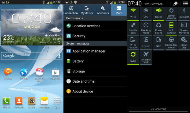 note 2 android 4.3