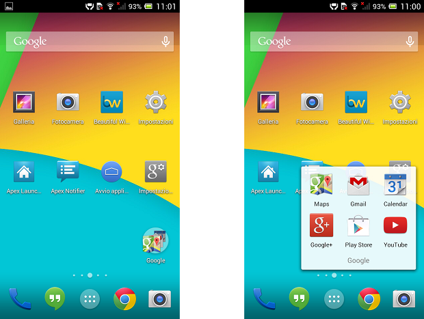 Androdi 4.4 KitKat Holo Launcher