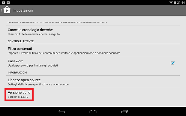 Play Store 4.5.10