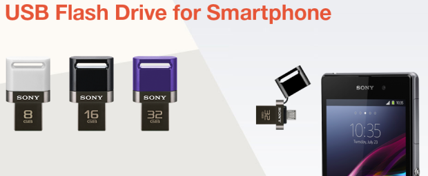 sony usb pen drive smartphone tablet