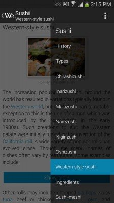 Wikipedia Reader WikiExplorer (2)