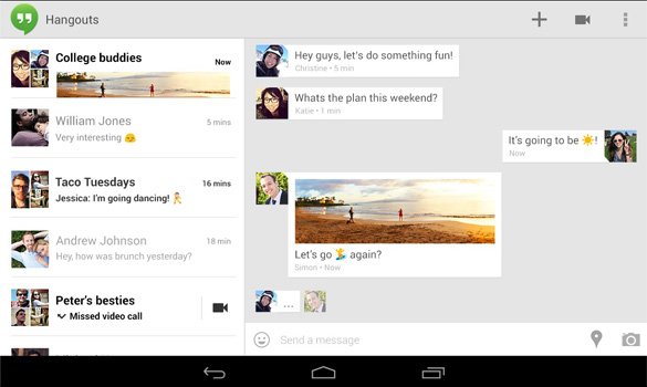 Hangouts