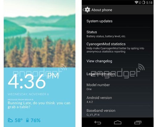 CyanogenMod-11S-OnePlus-One