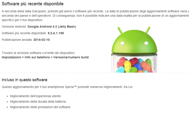 xperia t e xperia v changelog