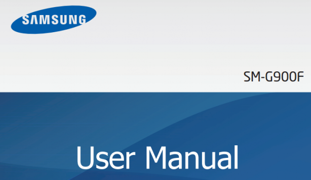 s5 user manual
