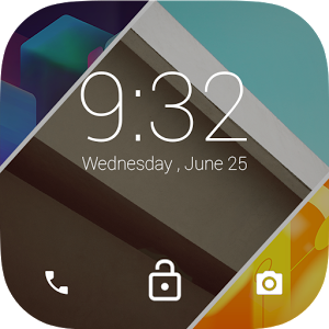 Android L LockScreen icona
