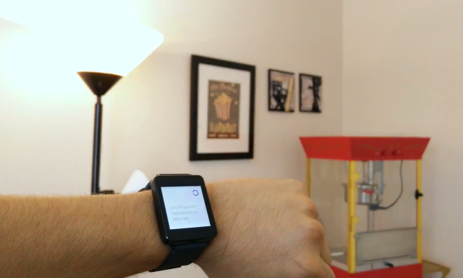 Domotica android wear