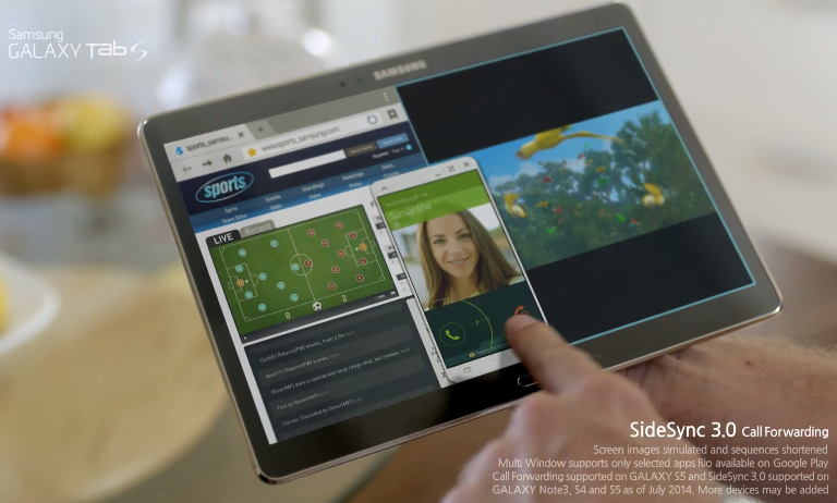 Galaxy tab s