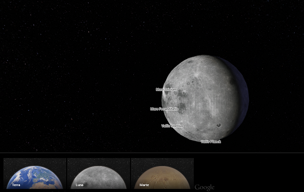 Maps Web Luna Marte