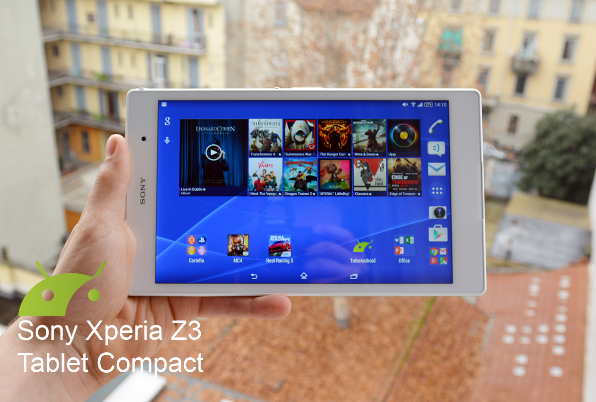 Xperia z3 tablet compact