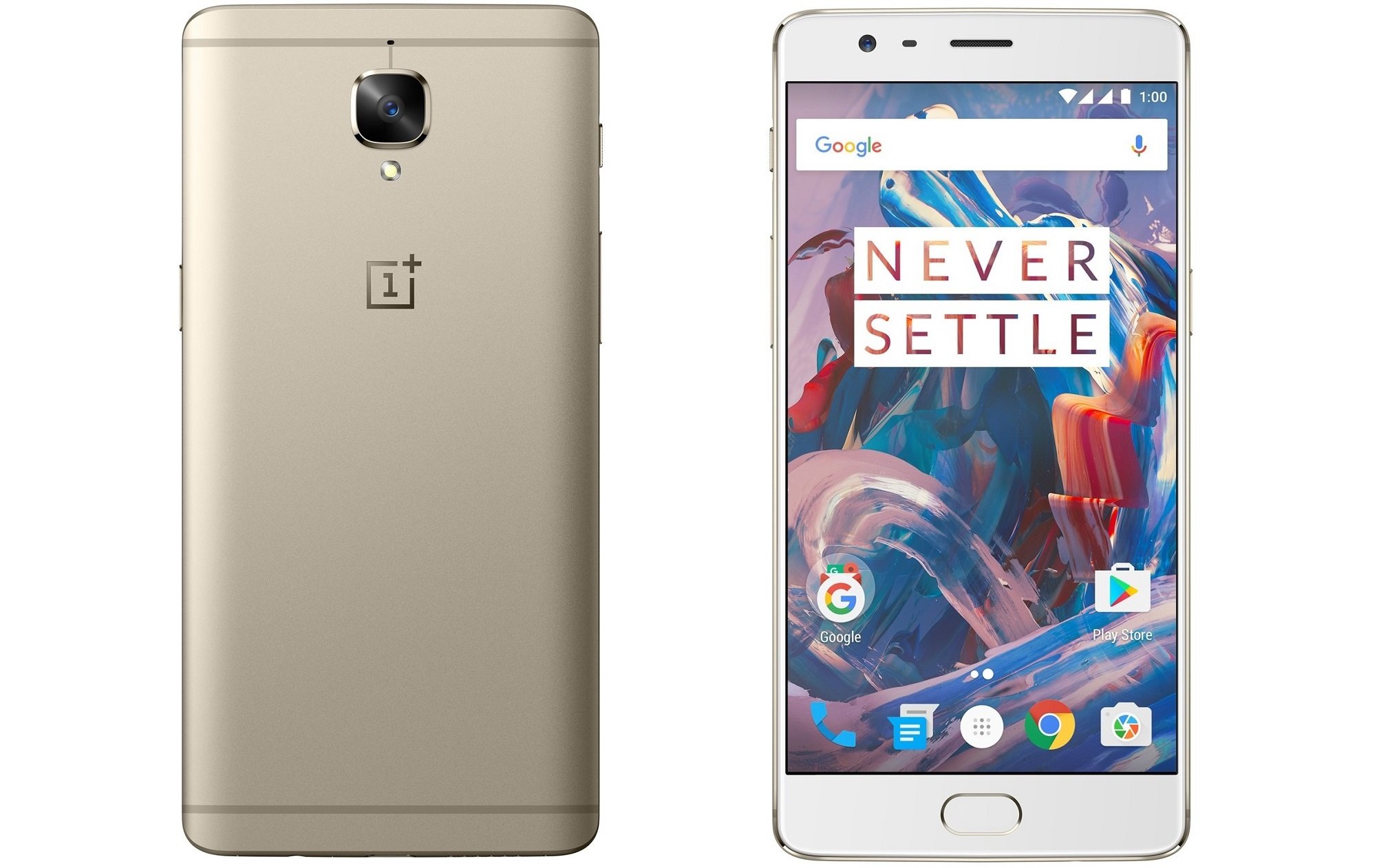 OnePlus3 SoftGold 
