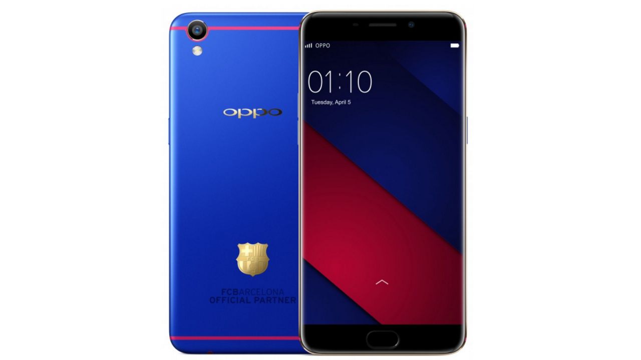 Oppo F1 Plus FC Barcelona edition