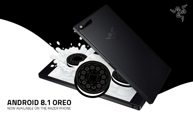 Razer Phone Android 8.1 Oreo