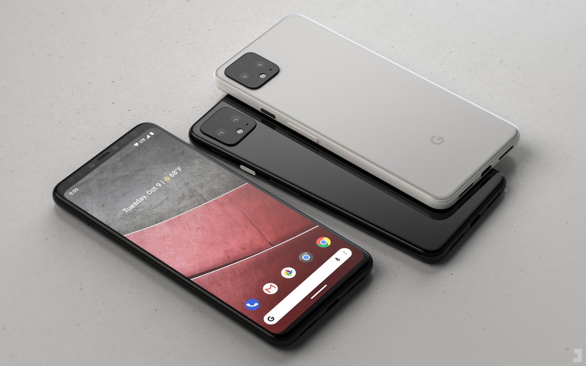 Google Pixel 4 render