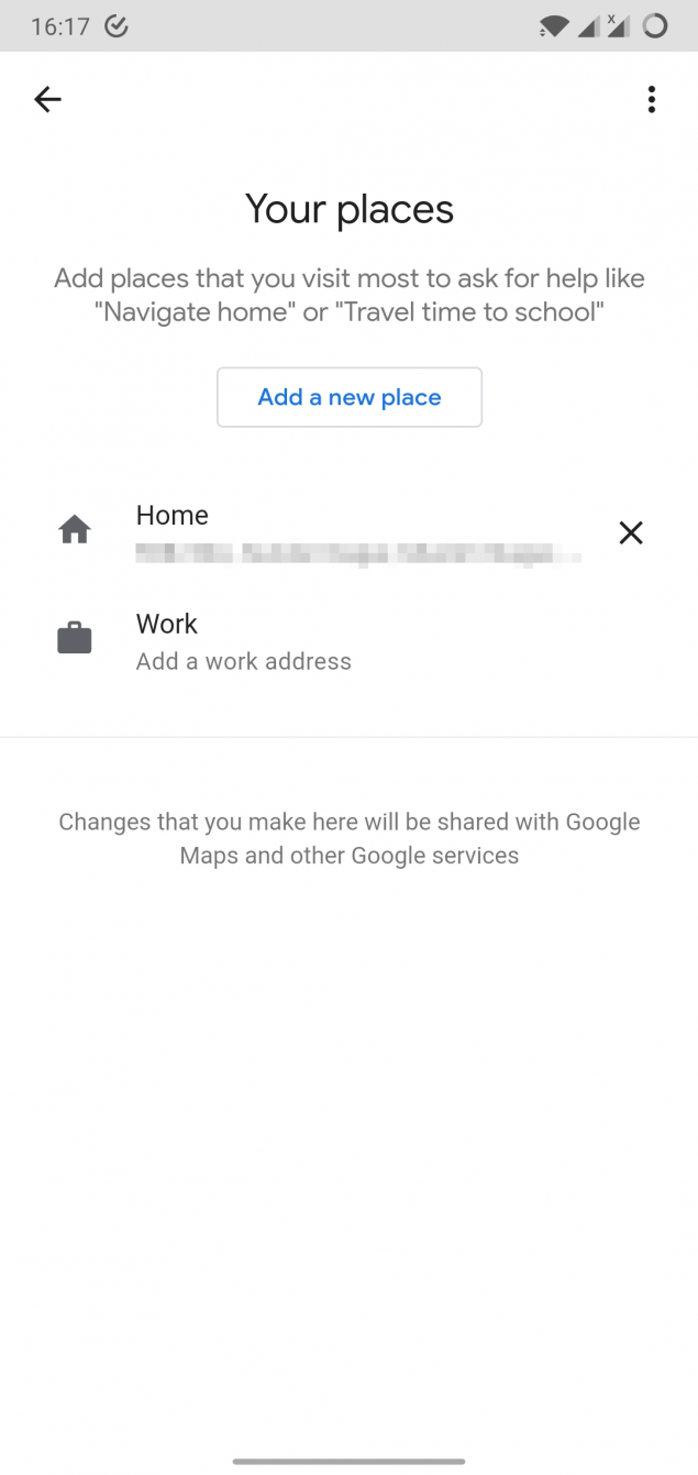 google assistant i tuoi luoghi meteo traffico