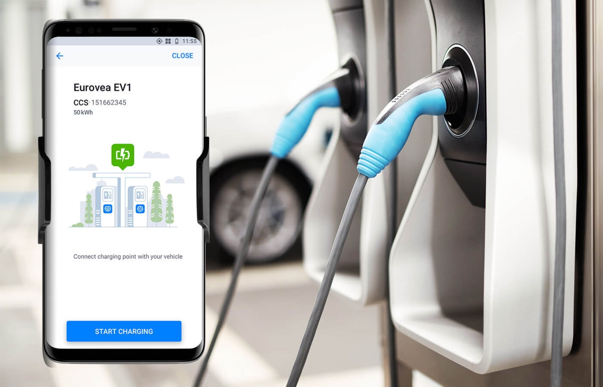 Sygic GPS Navigation modalità auto elettrica