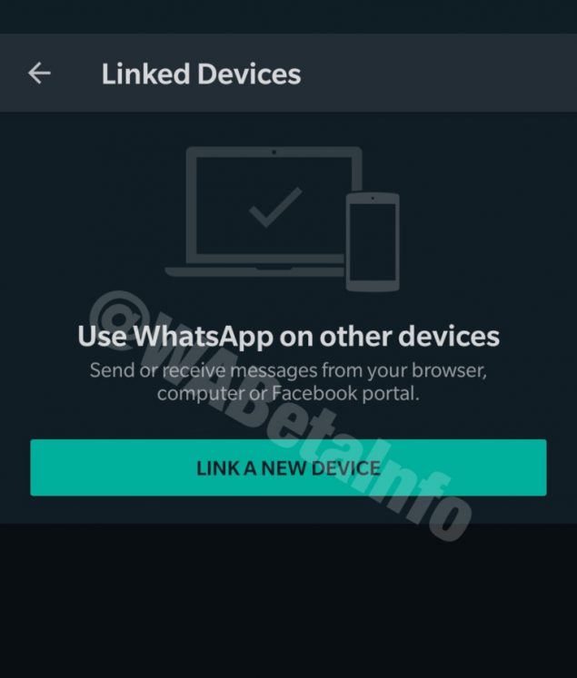 whatsapp beta aggiornamento dispositivi collegati