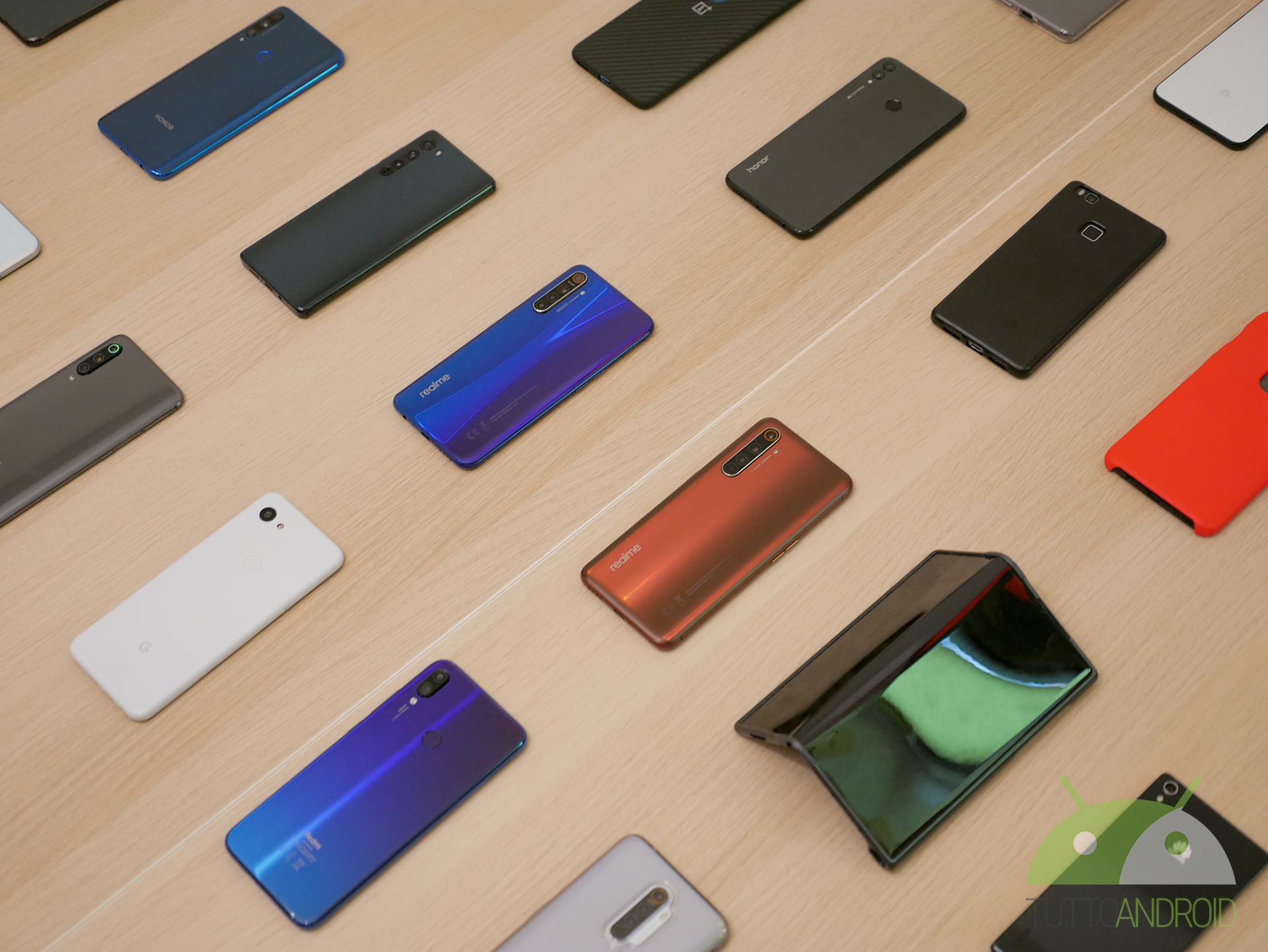 Molti smartphone android 2020 