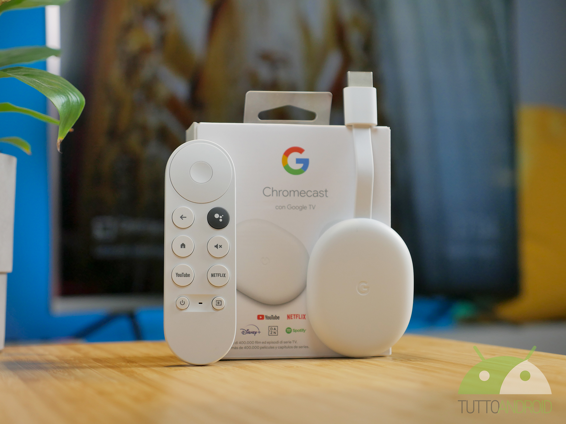 Chromecast con Google TV